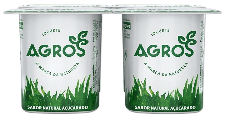 iogurte agros aromas natural