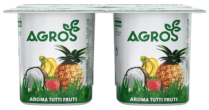 iogurte agros aromas tutti fruti