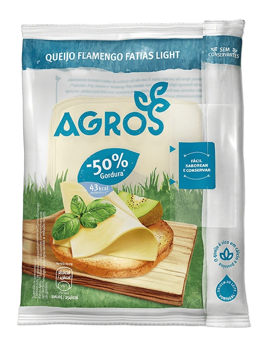 queijo agros fatiados light