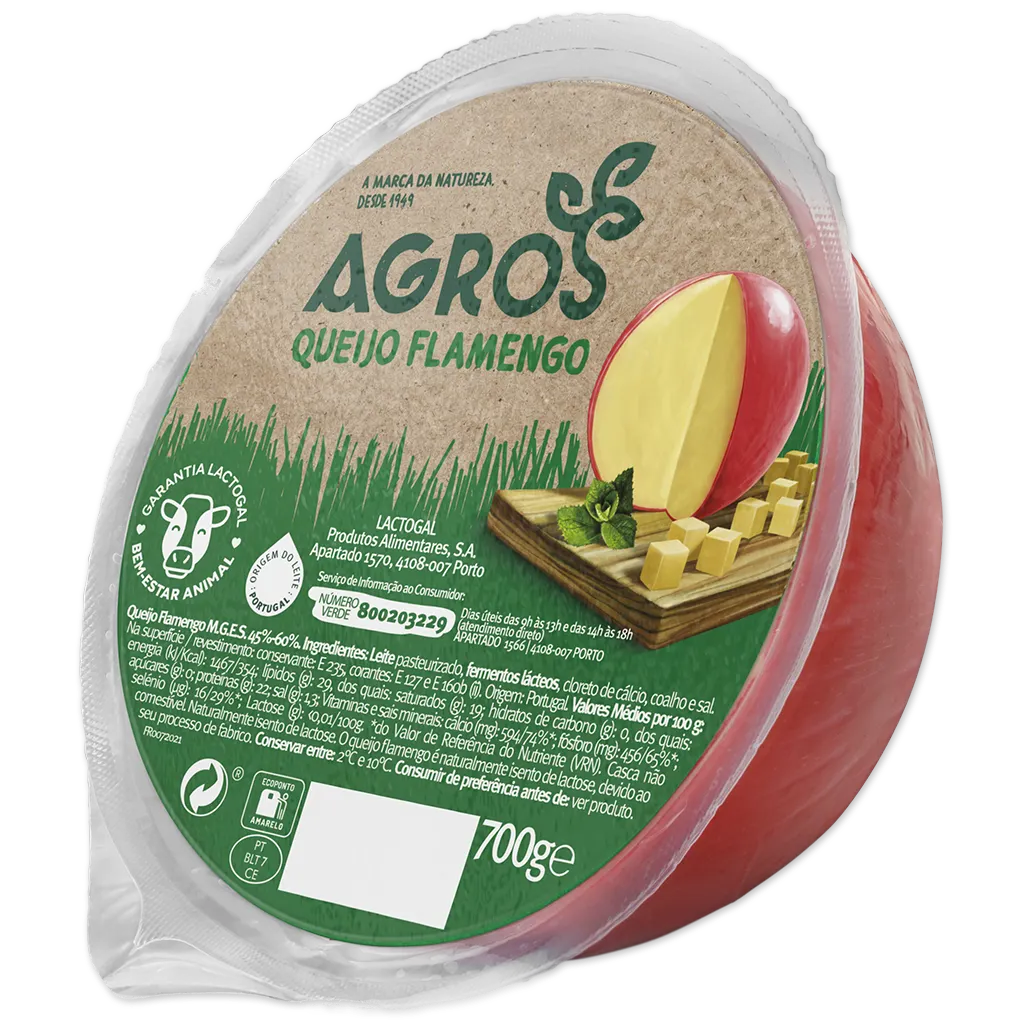 bola queijo agros metade