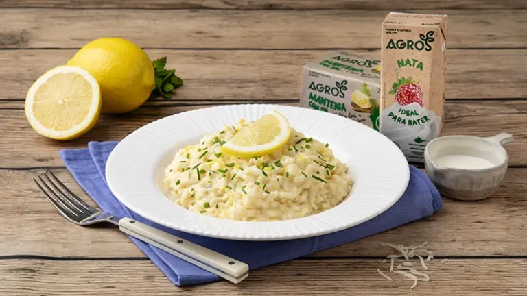 risoto de limão